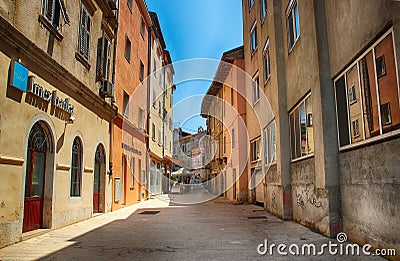 Pula- port Stock Photo