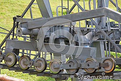 Pulley Wheels Stock Photo