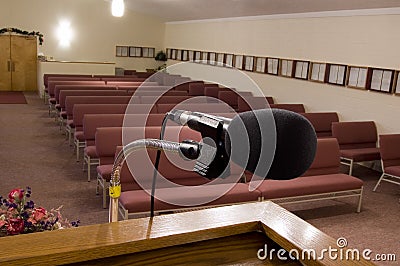 Pulpit View 1 Stock Photo