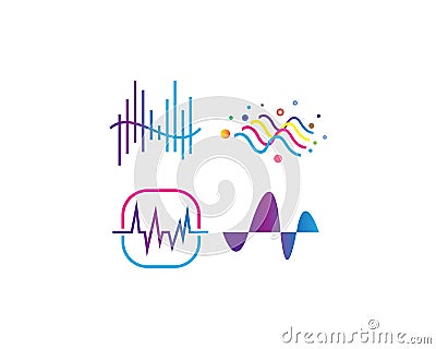 pulse icon vecto Vector Illustration