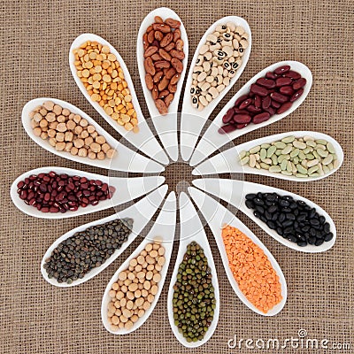 Pulses Selection Stock Photo