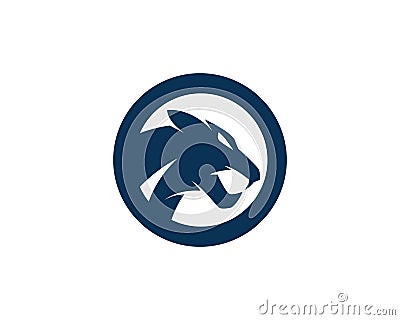Puma Logo design vector illustration Vector Illustration