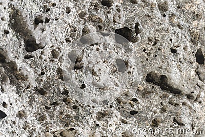 Pumice rough textured rock surface Stock Photo