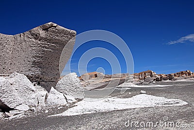 Pumice stones at Campo de Piedra Pomez, Catamarca, Argentina Stock Photo