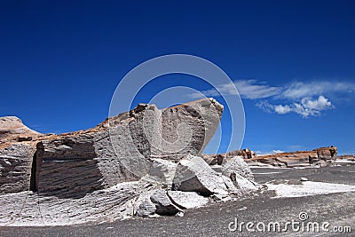 Pumice stones at Campo de Piedra Pomez, Catamarca, Argentina Stock Photo