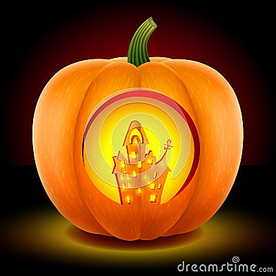 Halloween Pumpkin vector1 Vector Illustration
