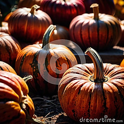 Pumpkin fresh raw organic vegetable Stock Photo