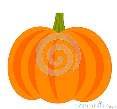 Pumpkin icon vector Vector Illustration