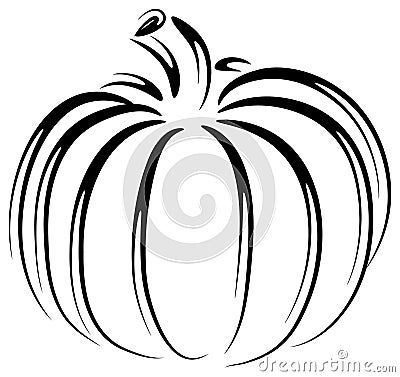 Pumpkin Vector Illustration