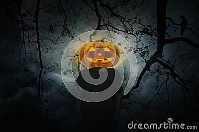 Halloween mystery concept Stock Photo