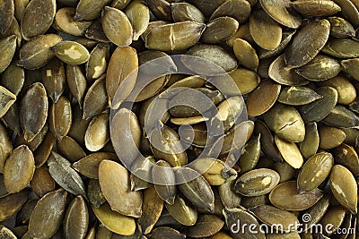 Pumpkin seed texture Stock Photo