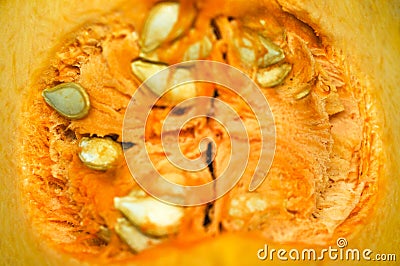 Pumpkin seeds Stock Photo