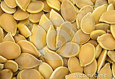 Pumpkin seeds pepitas Stock Photo