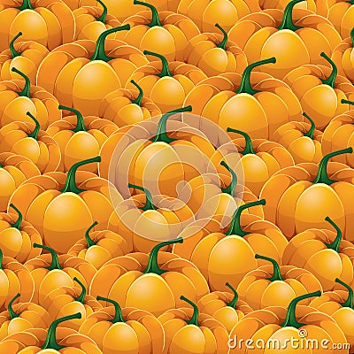 Pumpkin vector Background Vector Illustration