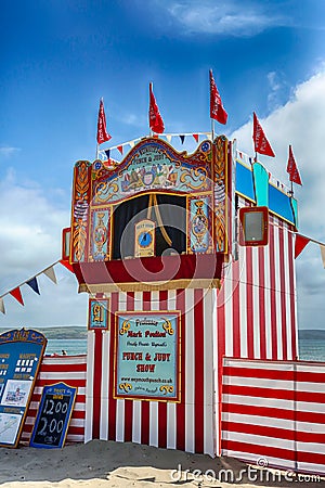 Punch & Judy Editorial Stock Photo