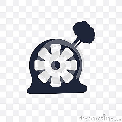 Puncture in a wheel transparent icon. Puncture in a wheel symbol Vector Illustration