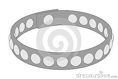 Punk bracelet Stock Photo