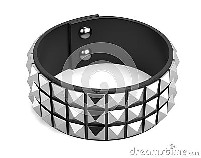 Punk bracelet Stock Photo