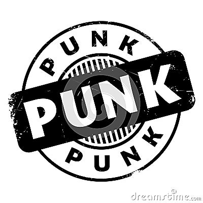 Punk rubber stamp Stock Photo