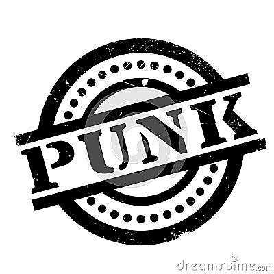 Punk rubber stamp Stock Photo