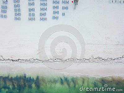 Punta Cana Beach located in Dominican Republic Island. Stock Photo