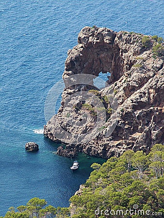 Punta de Sa Foradada, Mallorca, Spain Stock Photo