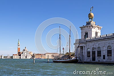 Punta della Dogana, Venice Stock Photo