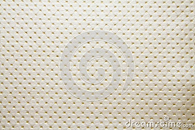 Artificial fabric texture punto 19659 golden color dotted Stock Photo