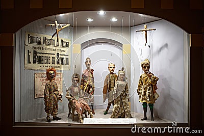 puppet museum in Parma Italy Editorial Stock Photo