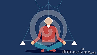 Puppet Strings A person sitting on a puppet stage with strings attached to their limbs. This illustration shows how Vector Illustration