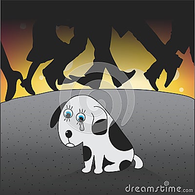 Puppy Vector Illustration