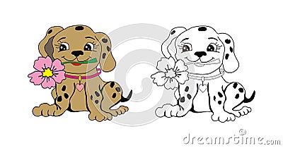 Puppy Vector Illustration