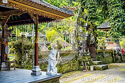 Pura Gunung Kawi Sebatu Gianyar temple in Ubud, Bali, Indonesia Editorial Stock Photo