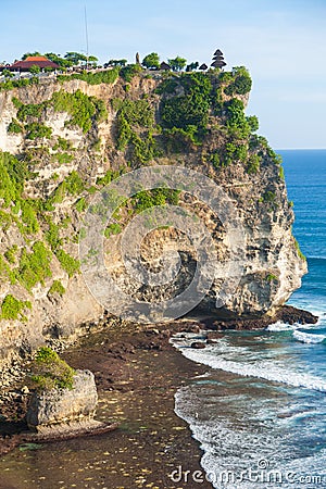 Pura Luhur Uluwatu Temple, Bali Stock Photo