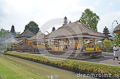 Taman Ayun Temple Editorial Stock Photo