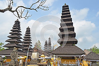 Taman Ayun Temple Editorial Stock Photo