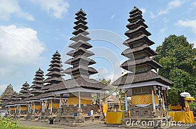 Taman Ayun Temple Editorial Stock Photo