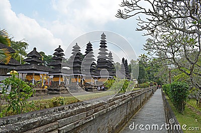 Taman Ayun Temple Editorial Stock Photo