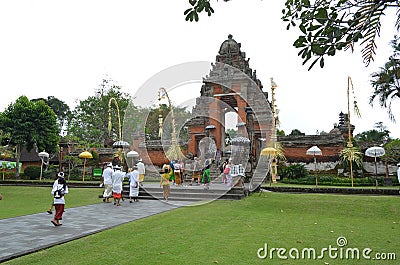 Taman Ayun Temple Editorial Stock Photo