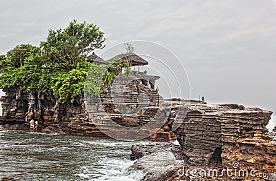 Pura Tanah lot Stock Photo