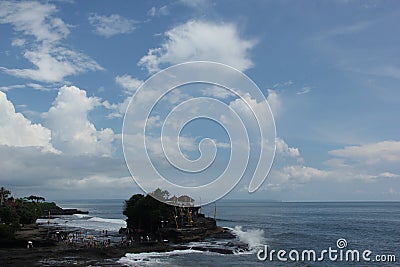 Pura Tanah Lot Stock Photo