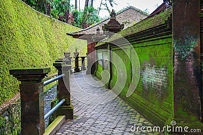 Pura,Tirtha, Empul, temple in Bali, Indonesia Stock Photo