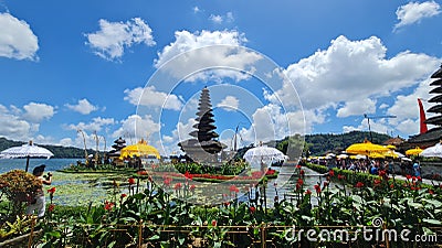 Pura Ubud at Denpasar Bali Editorial Stock Photo