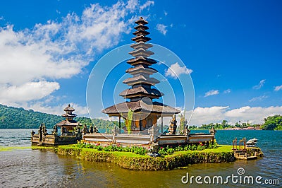 Pura Ulun Danu temple Editorial Stock Photo