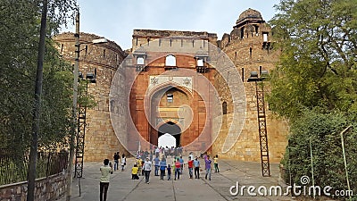 The Purana Quila, Delhi, India, Asia Editorial Stock Photo