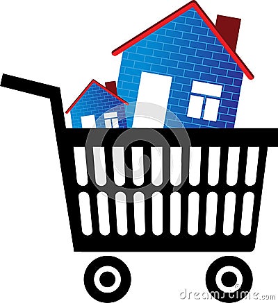 Purchase home Vector Illustration