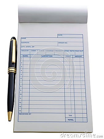 Purchase Order Stock Photo