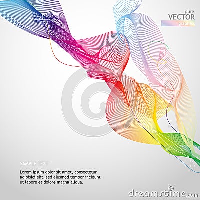 Pure abrstract background Vector Illustration