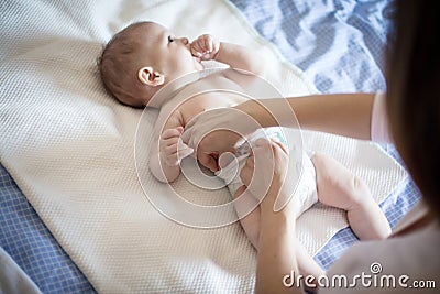 Pure and healthy baby Stock Photo