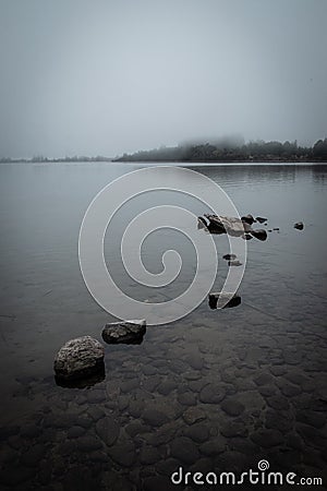 The pure lake Stock Photo